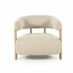 Eleonora Fauteuil Lola - taupe Hush Discount