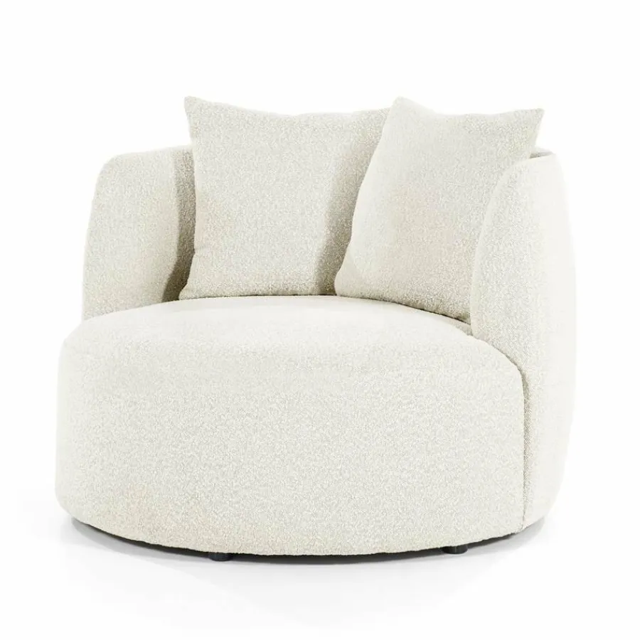 Eleonora Fauteuil Louis met kussen - beige Spark Hot