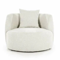 Eleonora Fauteuil Louis met kussen - beige Spark Hot