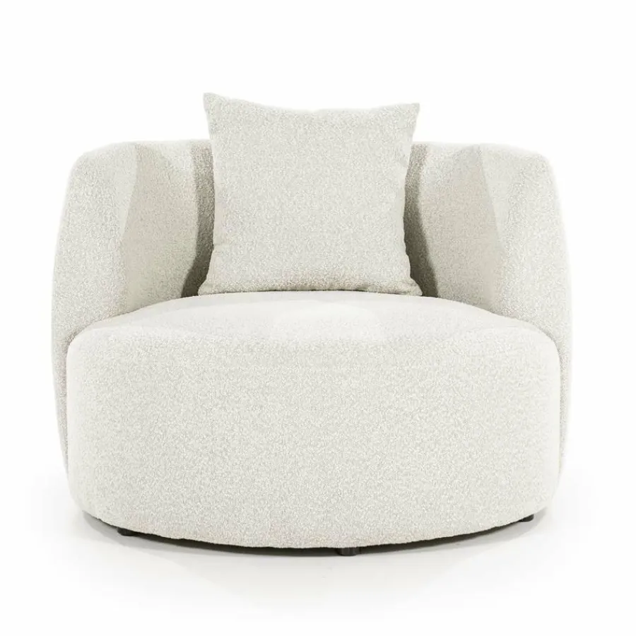 Eleonora Fauteuil Louis met kussen - beige Spark Hot