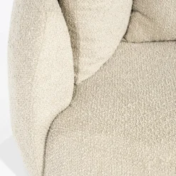 Eleonora Fauteuil Louis met kussen - zand Spark Hot