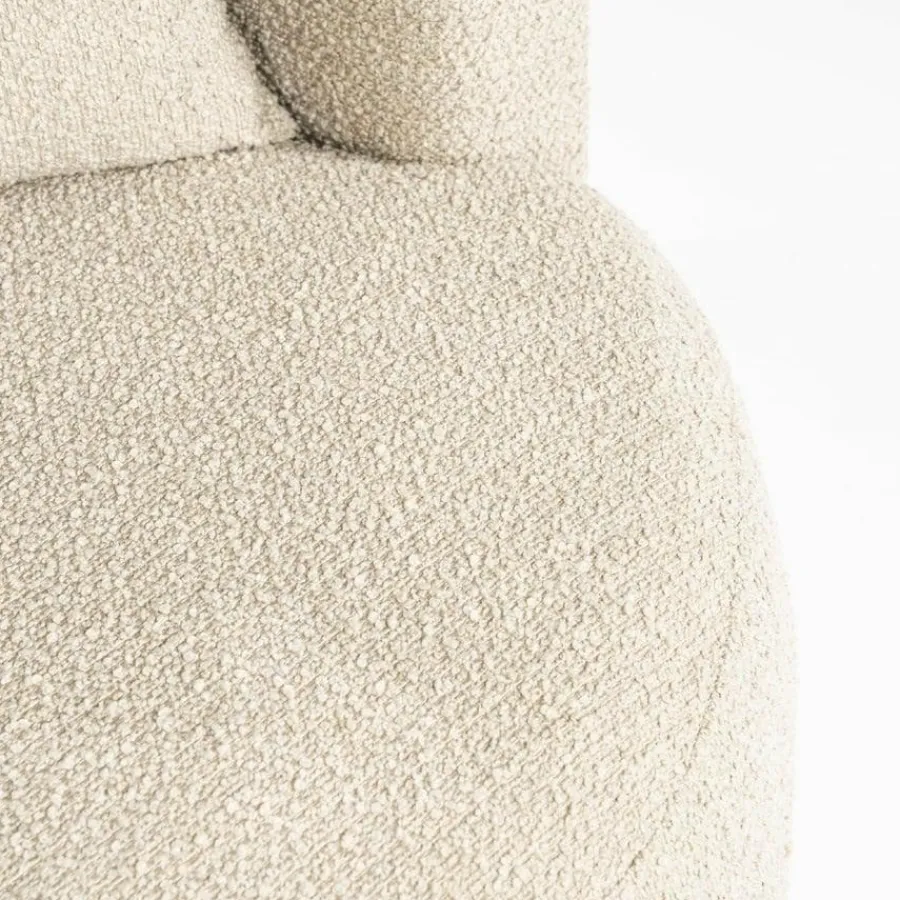 Eleonora Fauteuil Louis met kussen - zand Spark Hot