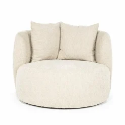 Eleonora Fauteuil Louis met kussen - zand Spark Hot