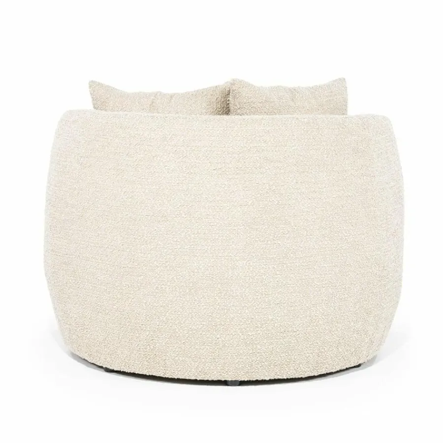 Eleonora Fauteuil Louis met kussen - zand Spark Hot