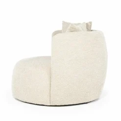 Eleonora Fauteuil Louis met kussen - zand Spark Hot