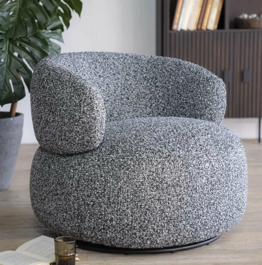 Eleonora Fauteuil Maeve - zwart Maywood