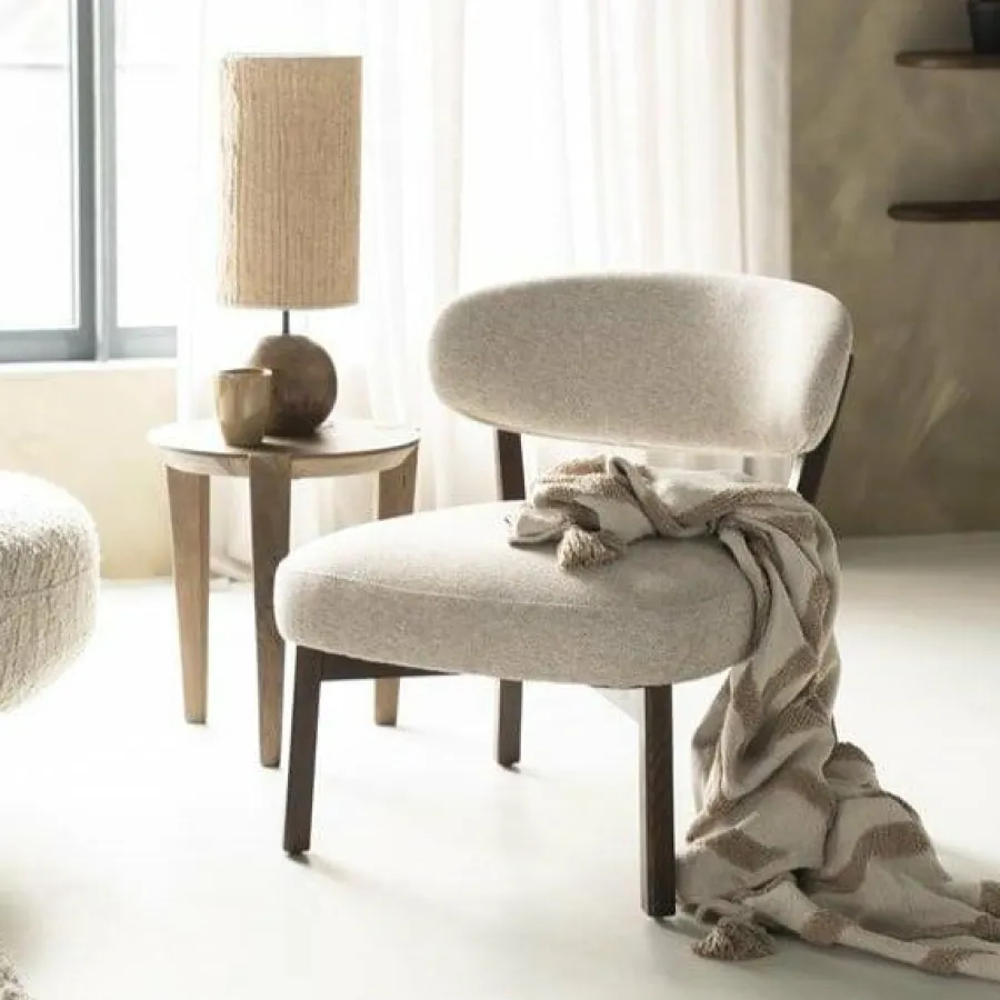 Eleonora Fauteuil Mikky bruin - taupe Moon Sale