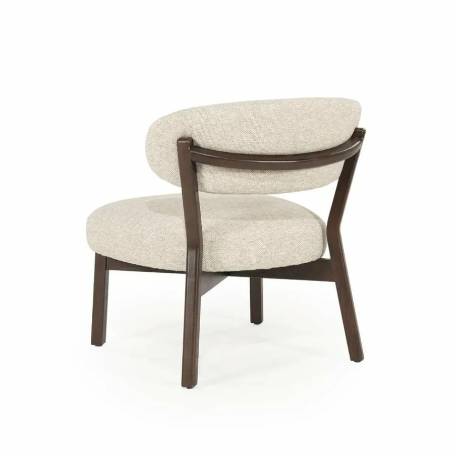 Eleonora Fauteuil Mikky bruin - taupe Moon Sale