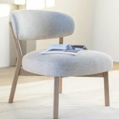 Eleonora Fauteuil Mikky naturel - taupe Moon Hot