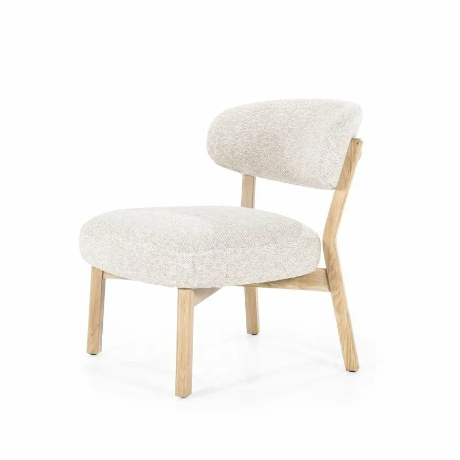 Eleonora Fauteuil Mikky naturel - taupe Moon Hot