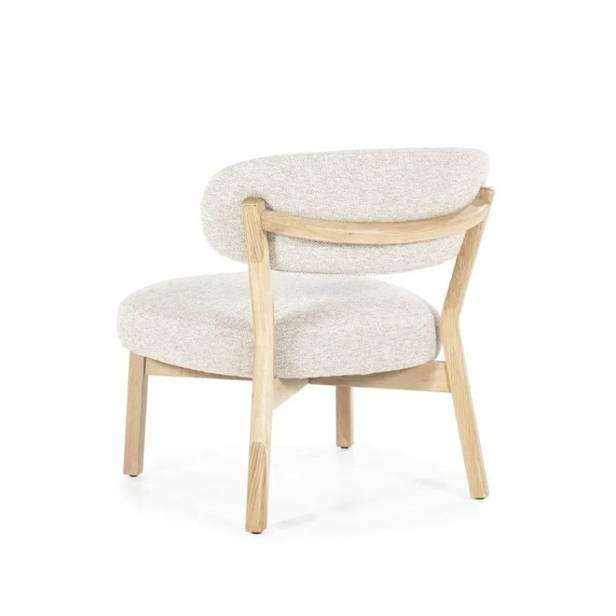 Eleonora Fauteuil Mikky naturel - taupe Moon Hot