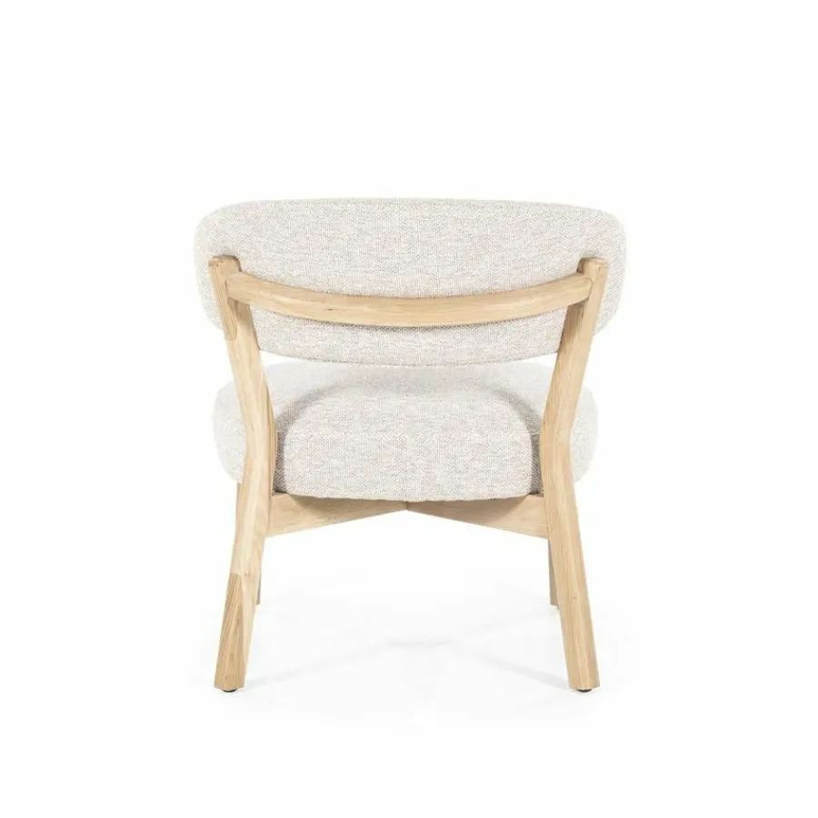 Eleonora Fauteuil Mikky naturel - taupe Moon Hot