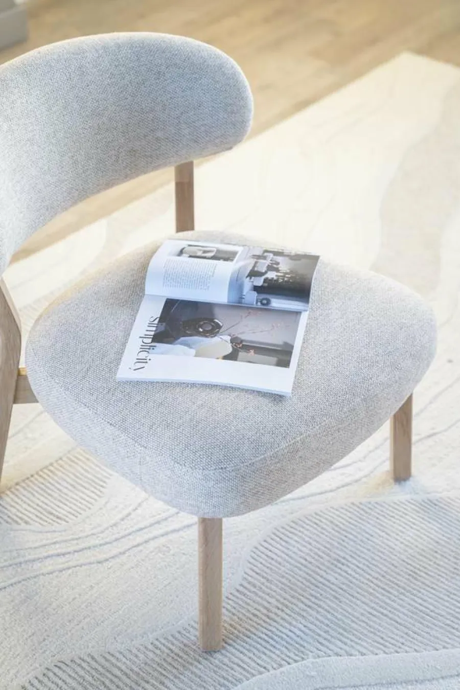 Eleonora Fauteuil Mikky naturel - taupe Moon Hot