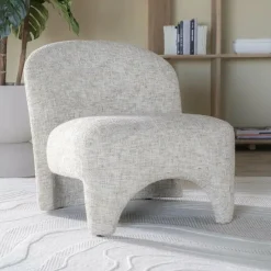 Eleonora Fauteuil Owen - taupe Batea Discount