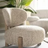 Eleonora Fauteuil Reza bruin - beige Bay Hot