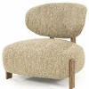 Eleonora Fauteuil Reza bruin - taupe Bay Clearance