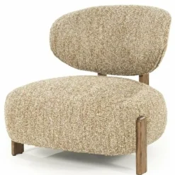 Eleonora Fauteuil Reza bruin - taupe Bay Clearance