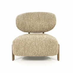 Eleonora Fauteuil Reza bruin - taupe Bay Clearance