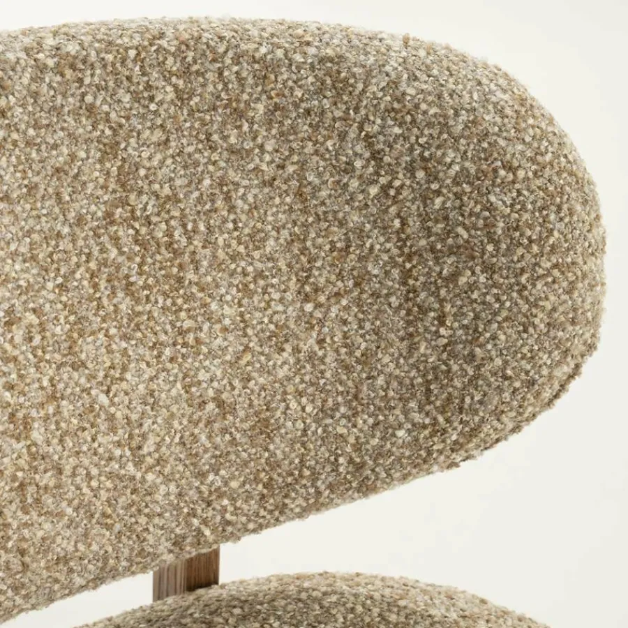 Eleonora Fauteuil Reza bruin - taupe Bay Clearance