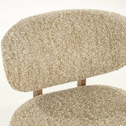 Eleonora Fauteuil Reza bruin - taupe Bay Clearance