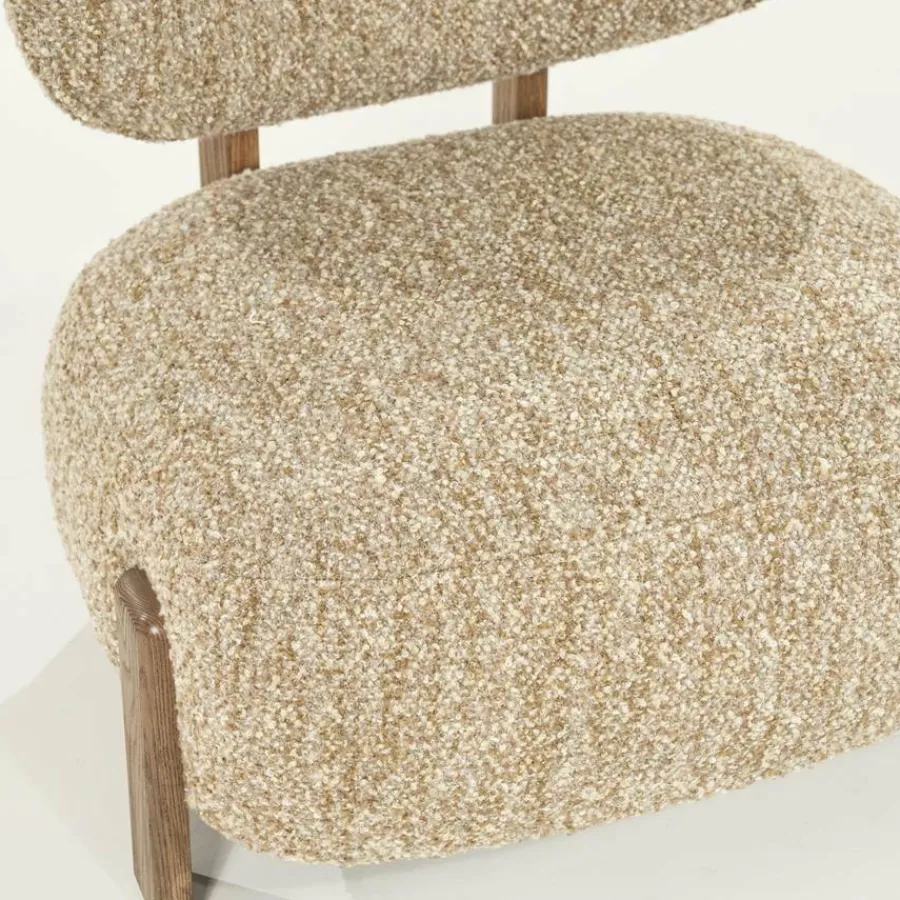 Eleonora Fauteuil Reza bruin - taupe Bay Clearance