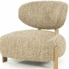 Eleonora Fauteuil Reza naturel - taupe Bay Best