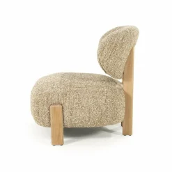 Eleonora Fauteuil Reza naturel - taupe Bay Best