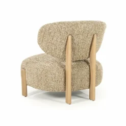 Eleonora Fauteuil Reza naturel - taupe Bay Best
