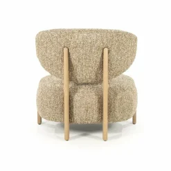 Eleonora Fauteuil Reza naturel - taupe Bay Best
