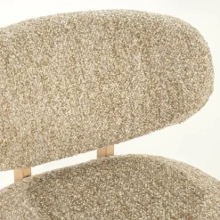 Eleonora Fauteuil Reza naturel - taupe Bay Best