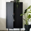 Eleonora Kabinet Remi 2-drs. - zwart Clearance