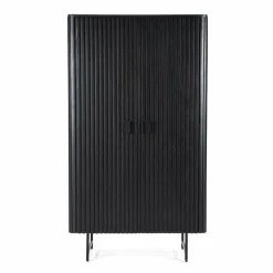 Eleonora Kabinet Remi 2-drs. - zwart Clearance
