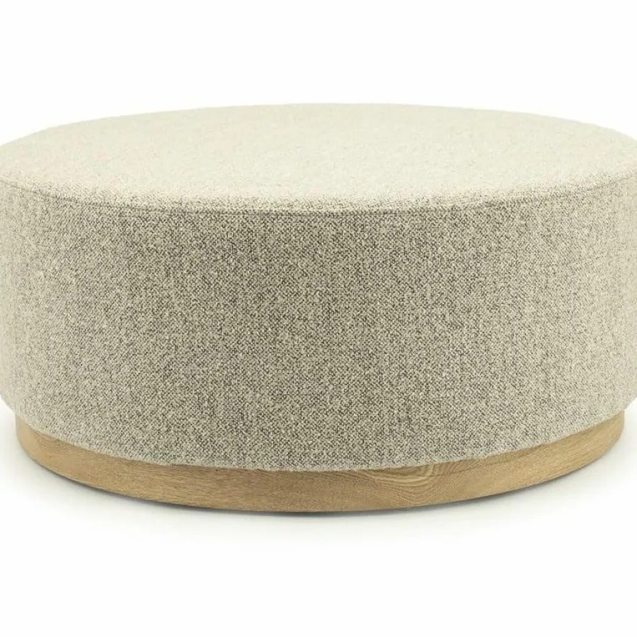 Eleonora Poef Avah large - taupe Mantz New