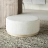Eleonora Poef Avah large - beige Mantz New
