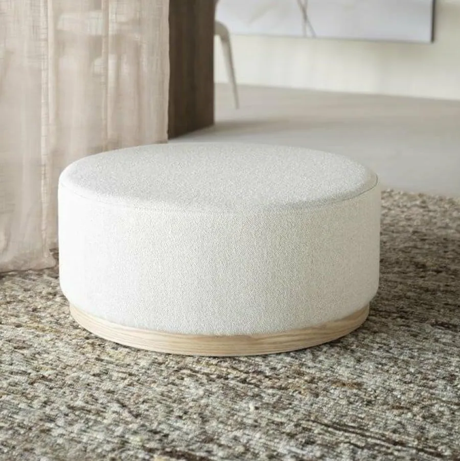 Eleonora Poef Avah large - beige Mantz New