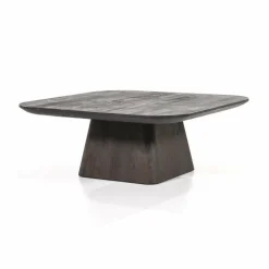 Eleonora Salontafel Aron vierkant 80x80 - bruin Discount