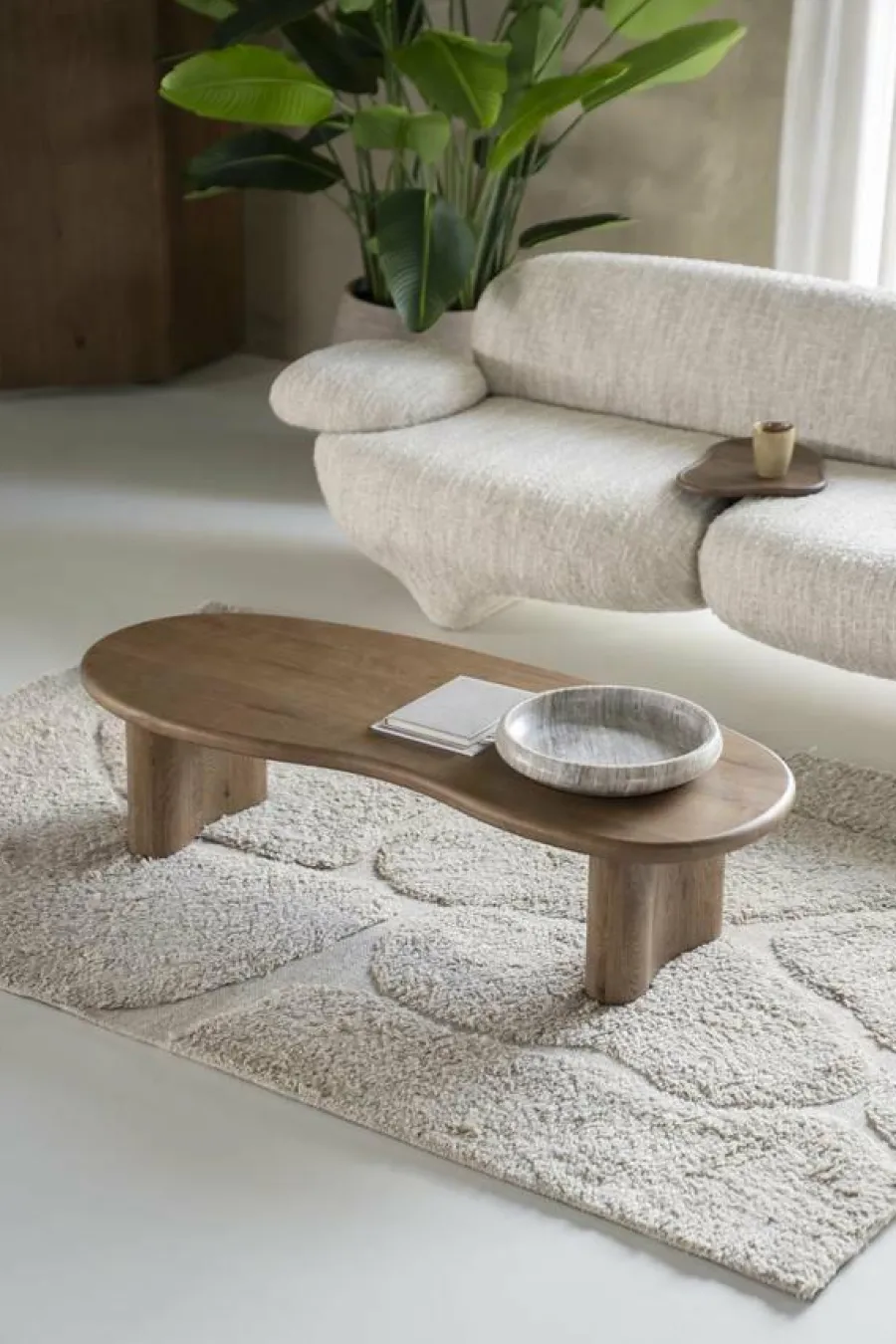 Eleonora Salontafel Josh - bruin