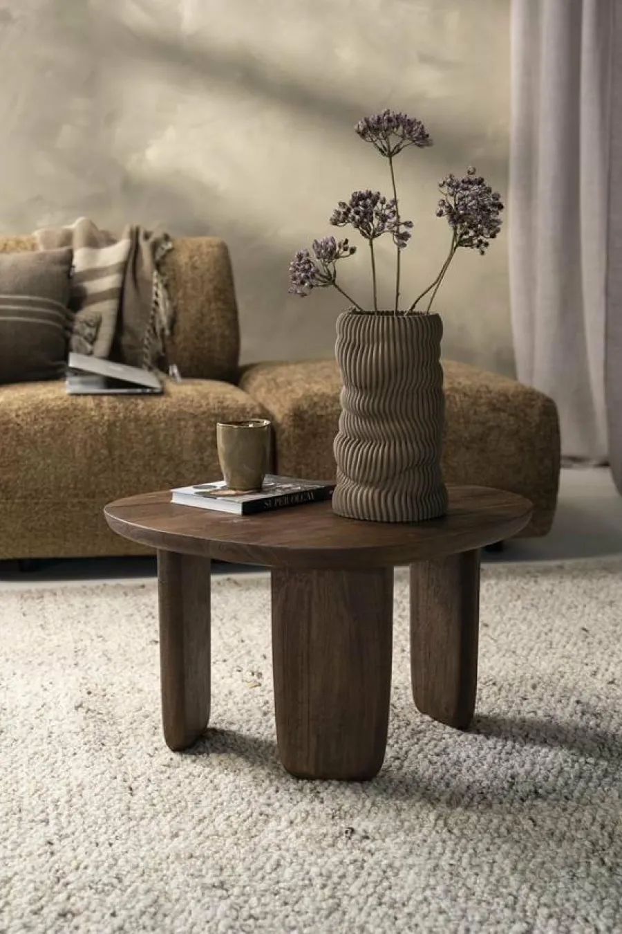 Eleonora Salontafel Maud small - lichtbruin Sale