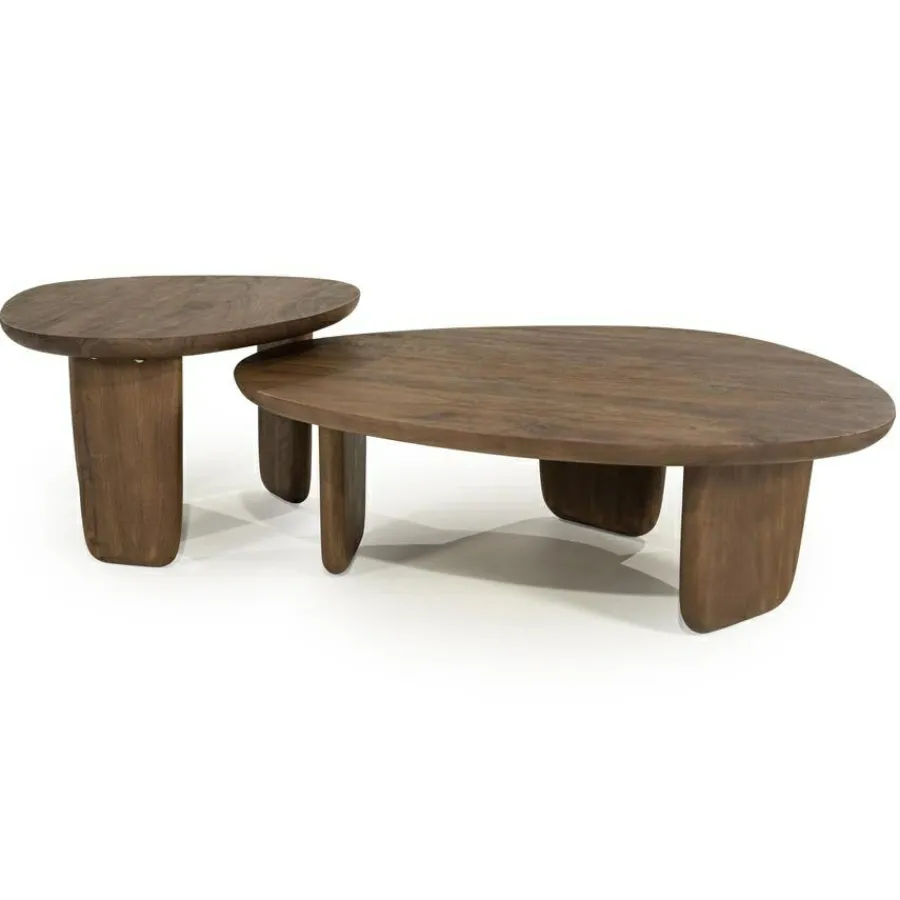 Eleonora Salontafel Maud large - lichtbruin