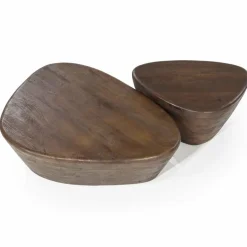 Eleonora Salontafel Mila 70x53x35 - bruin Online