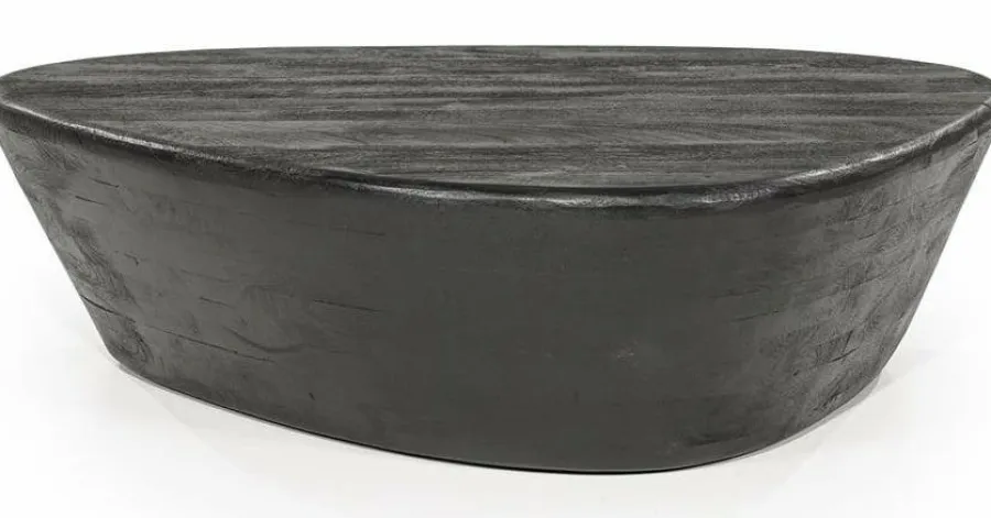 Eleonora Salontafel Mila 107x78x30 - zwart Outlet