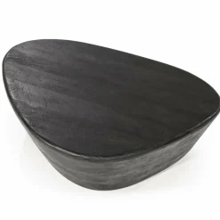 Eleonora Salontafel Mila 107x78x30 - zwart Outlet