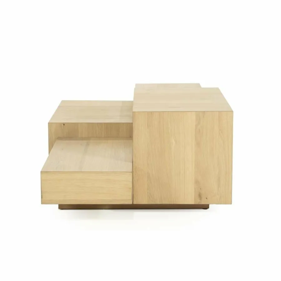 Eleonora Salontafel Quinten rechthoekig - naturel Best