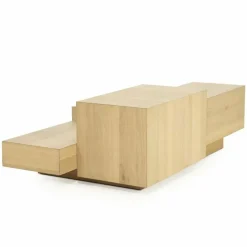 Eleonora Salontafel Quinten rechthoekig - naturel Best