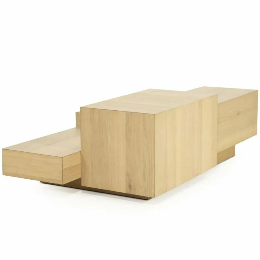 Eleonora Salontafel Quinten rechthoekig - naturel Best