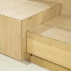 Eleonora Salontafel Quinten rechthoekig - naturel Best
