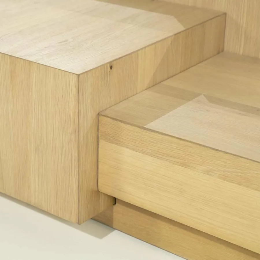 Eleonora Salontafel Quinten rechthoekig - naturel Best