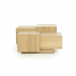 Eleonora Salontafel Quinten vierkant - naturel Discount