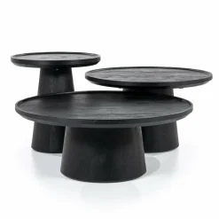 Eleonora Salontafel Ron 66x39 - zwart Sale