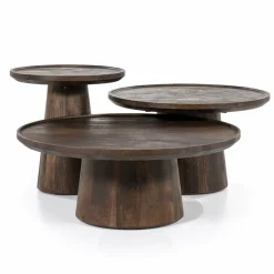Eleonora Salontafel Ron 80x32 - bruin Online
